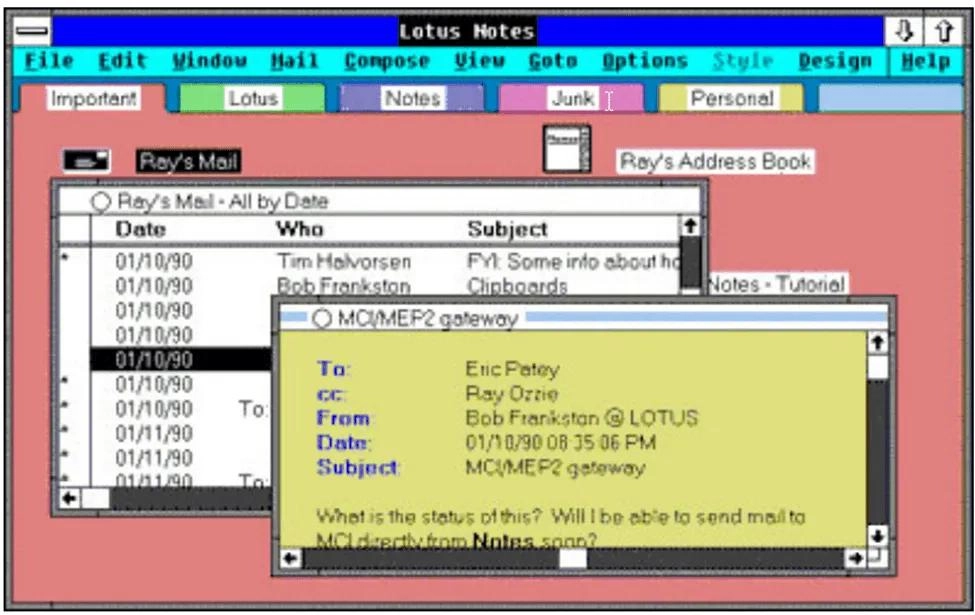 Lotus Notes：曾领先时代，却让程序员崩溃的协作软件 - 万事屋 | 生活·动漫·娱乐综合社区-银魂同好聚集地