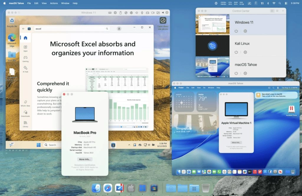 Parallels Desktop 26发布：全面兼容macOS Tahoe与Win11 25H2