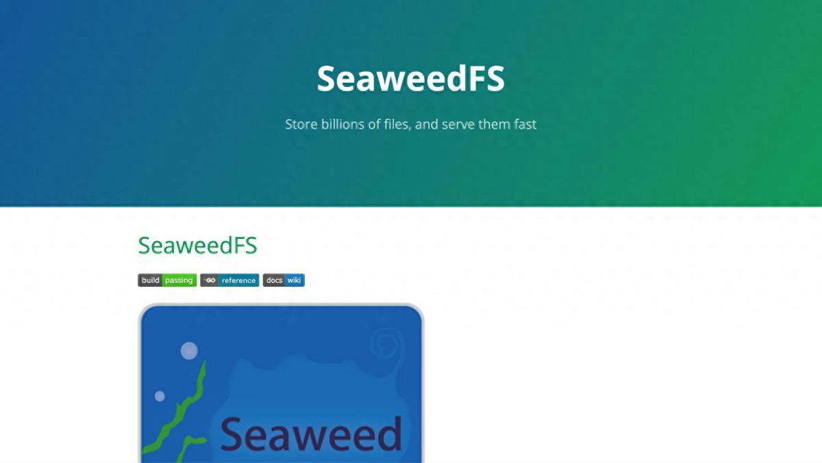 SeaweedFS:一个快如闪电的开源分布式文件系统