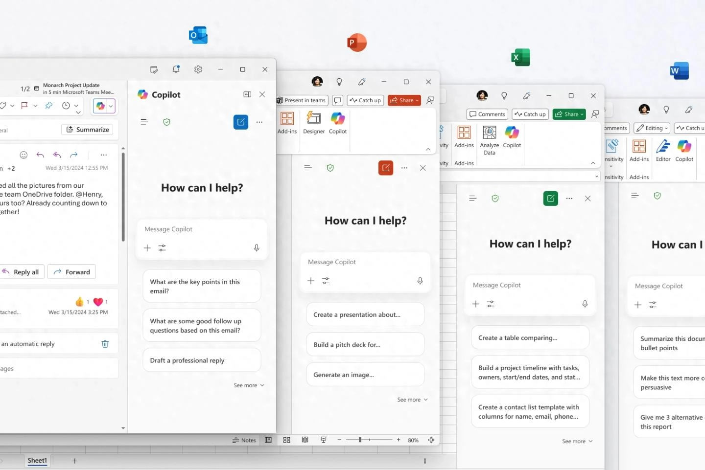 微软Office应用现已免费提供Copilot Chat功能 - 万事屋 | 生活·动漫·娱乐综合社区-银魂同好聚集地