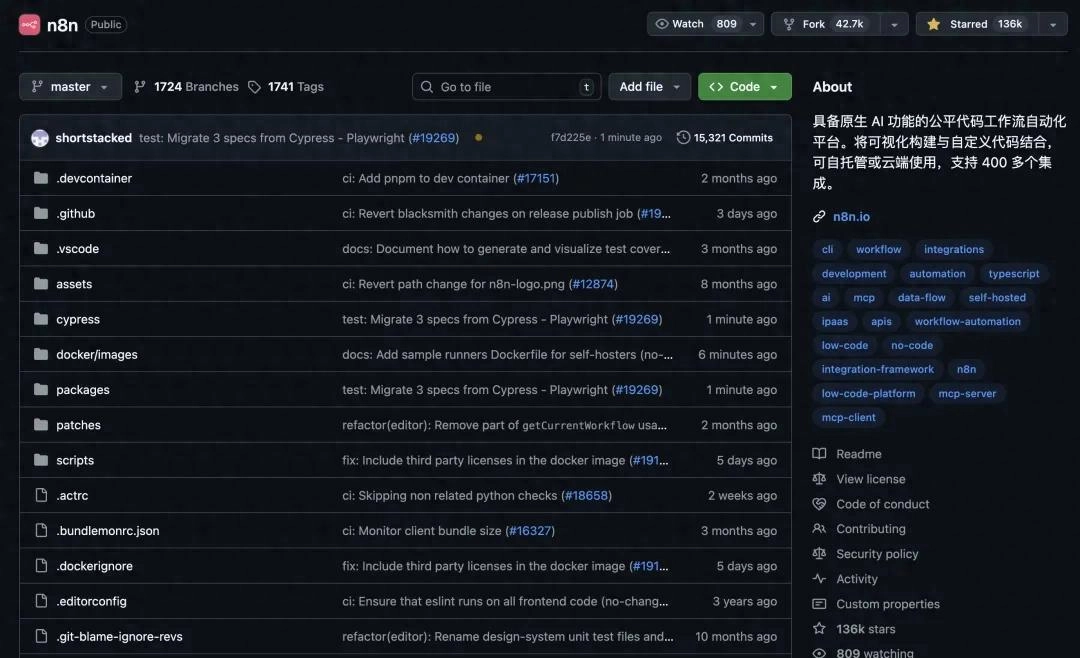 斩获 2 万多 Star!国外老哥把全网 n8n 工作流都开源了