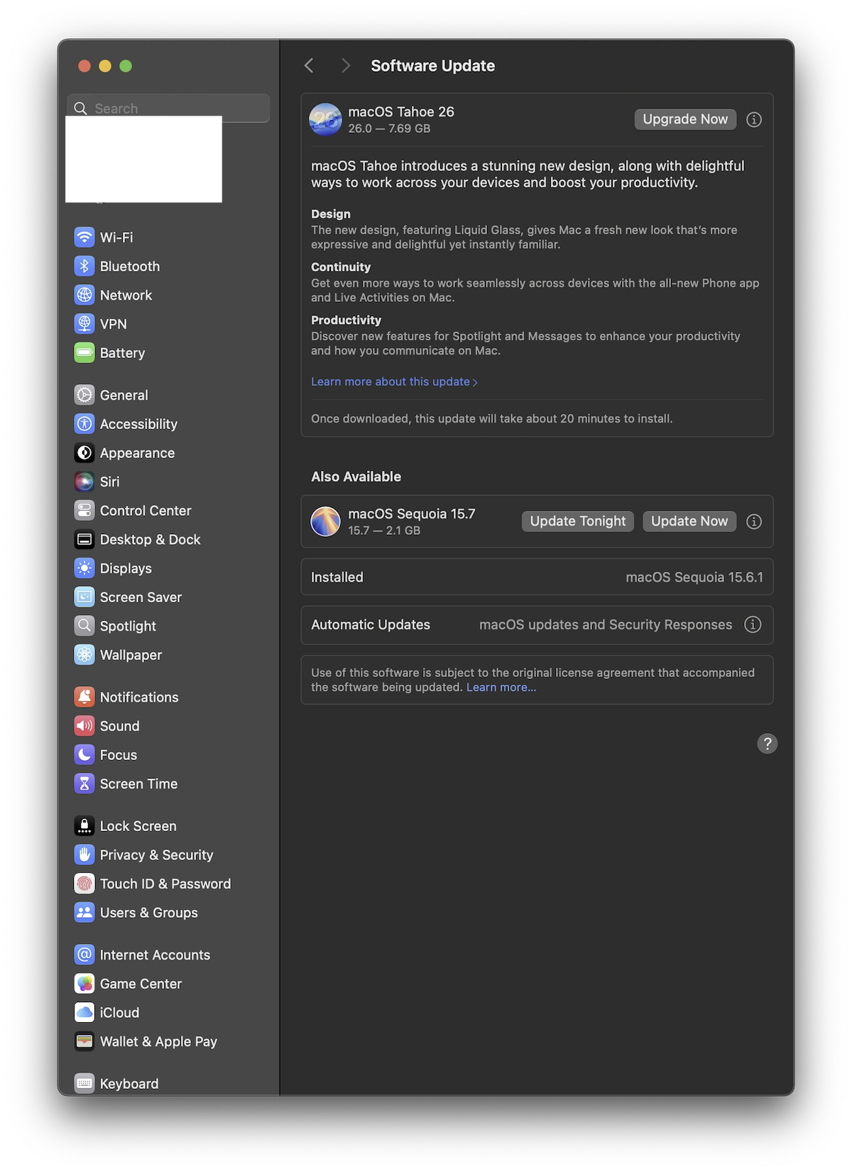 苹果macOS 26正式版终于出了，等更新中 - Apple银魂 - 科技改变生活 - 万事屋 | 生活·动漫·娱乐综合社区-银魂同好聚集地