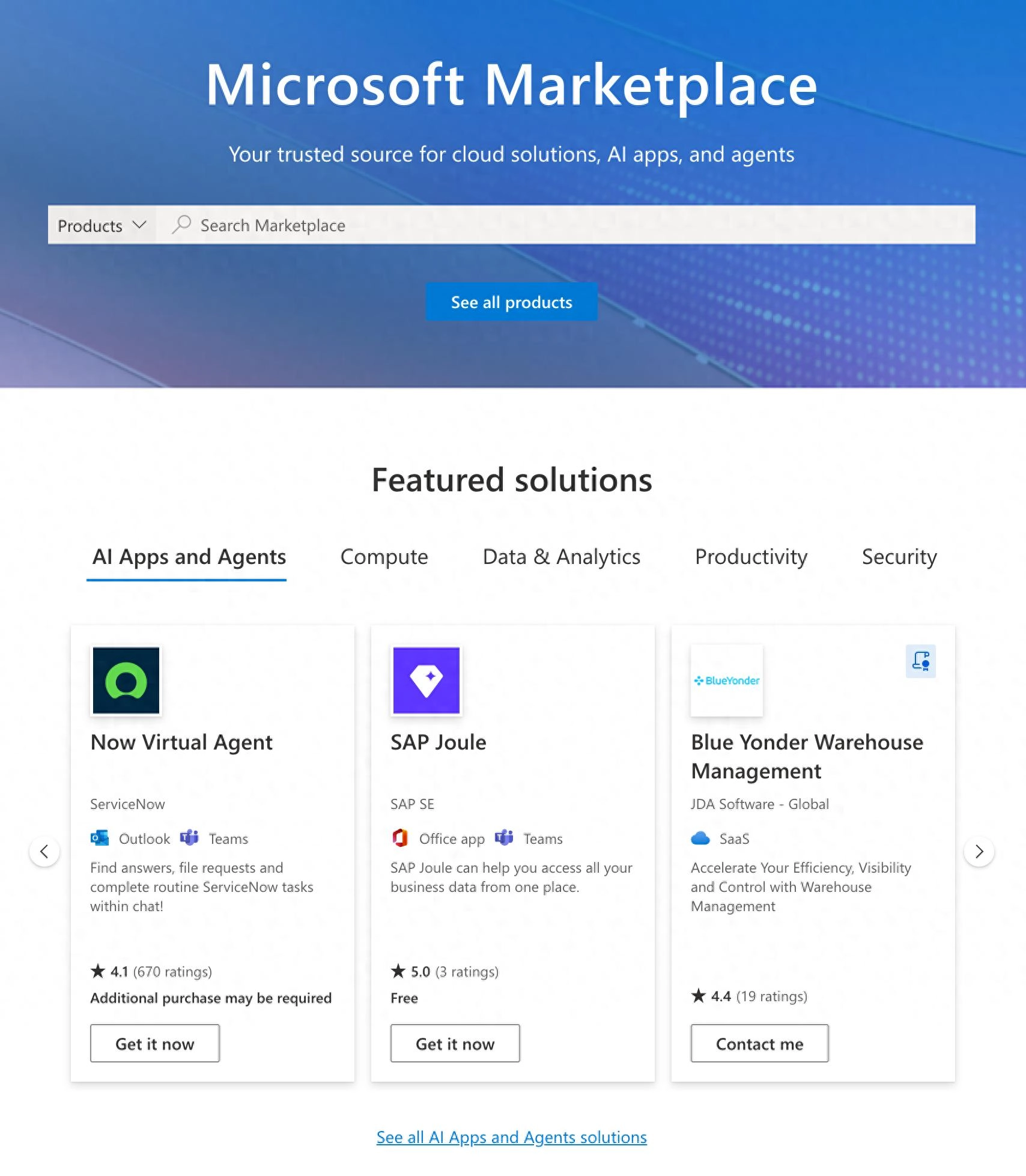 微软推出AI应用与智能助手销售平台Microsoft Marketplace - 万事屋 | 生活·动漫·娱乐综合社区-银魂同好聚集地