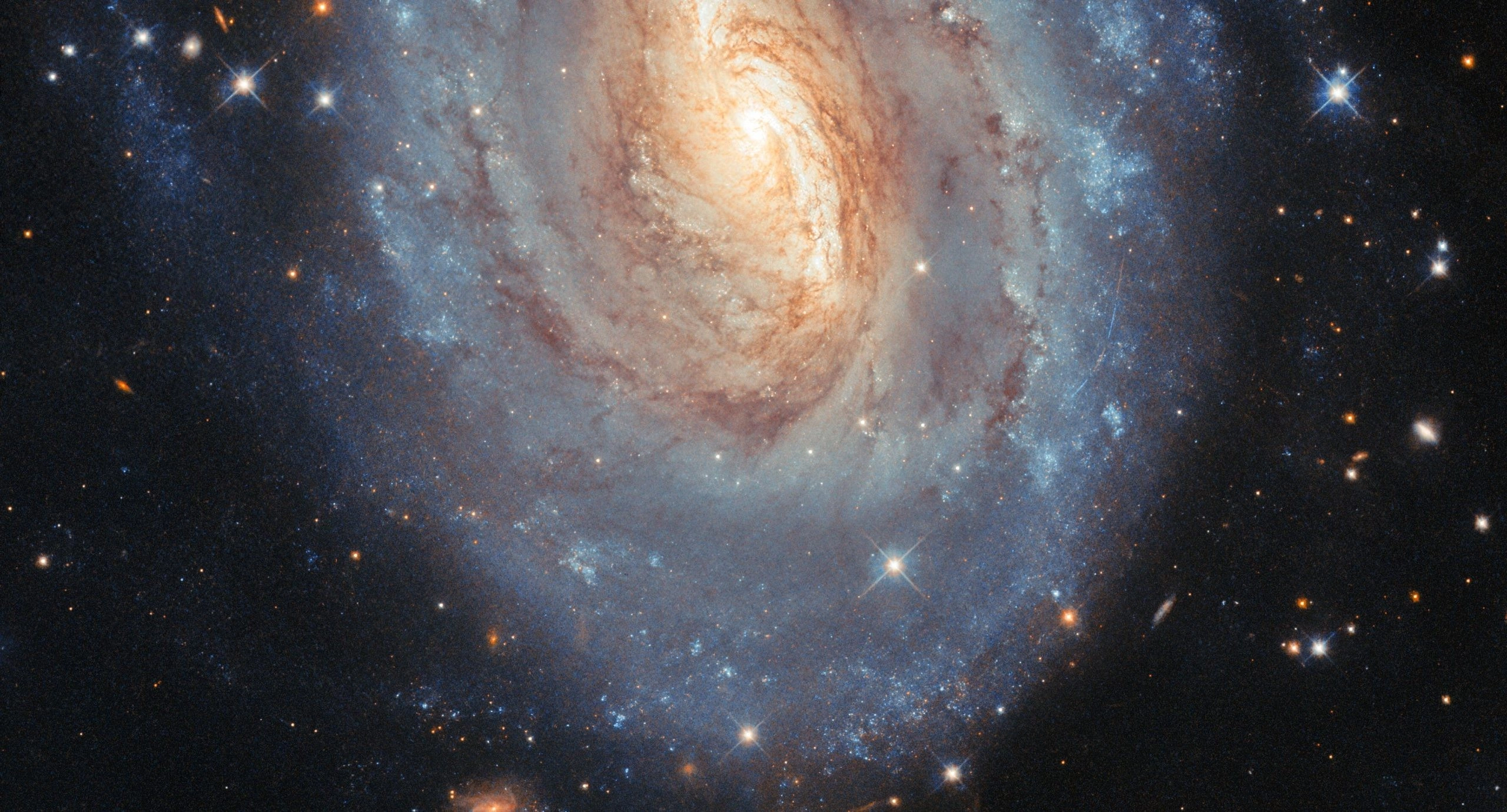 哈勃望远镜捕捉到新旧恒星交汇缤纷色彩的星系影像 - 万事屋 | 生活·动漫·娱乐综合社区-银魂同好聚集地