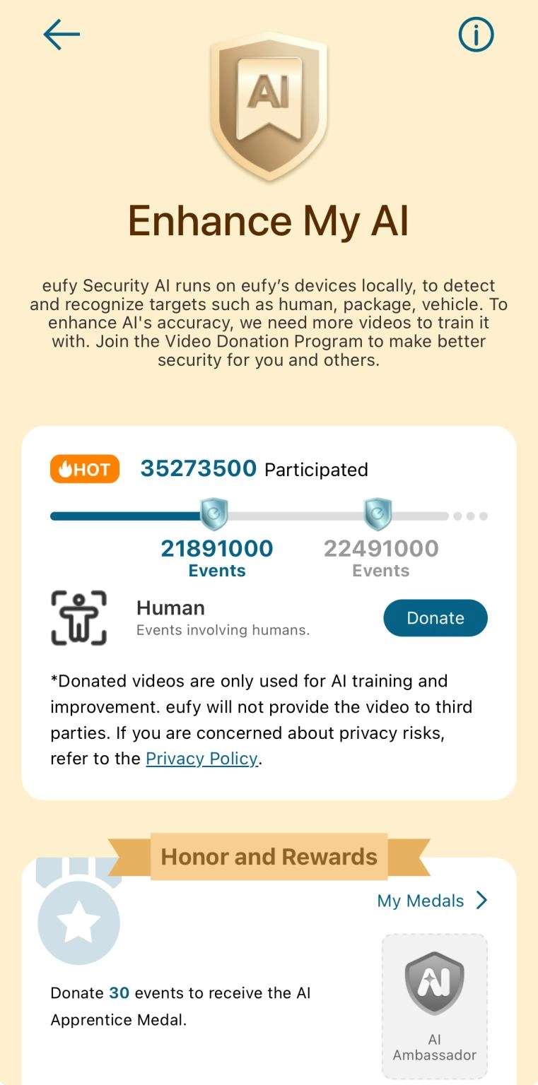 Anker向Eufy摄像头用户征集视频用于AI训练 每段最高支付2美元