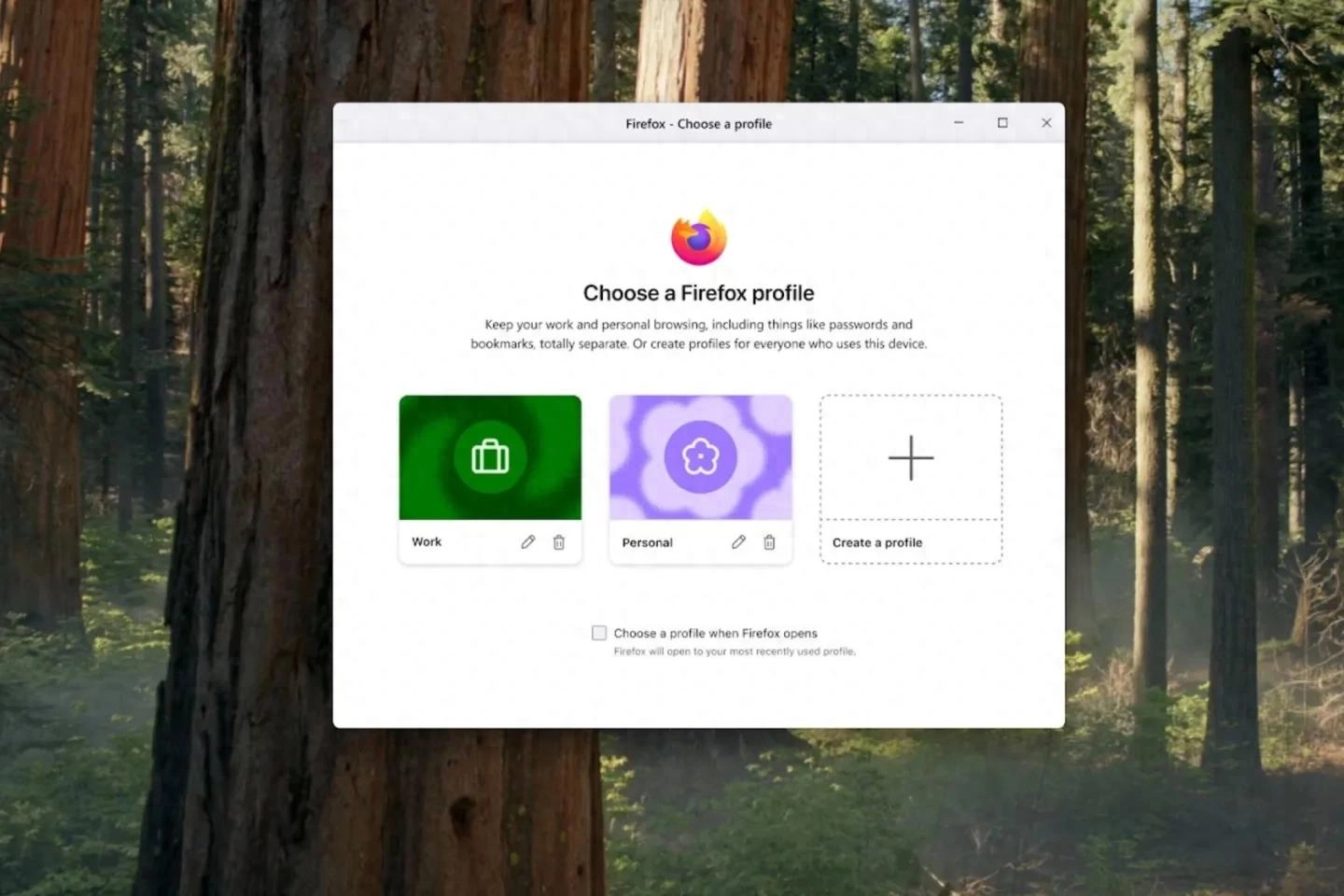 Firefox正改进配置文件功能 用于分离浏览会话 - 万事屋 | 生活·动漫·娱乐综合社区-银魂同好聚集地