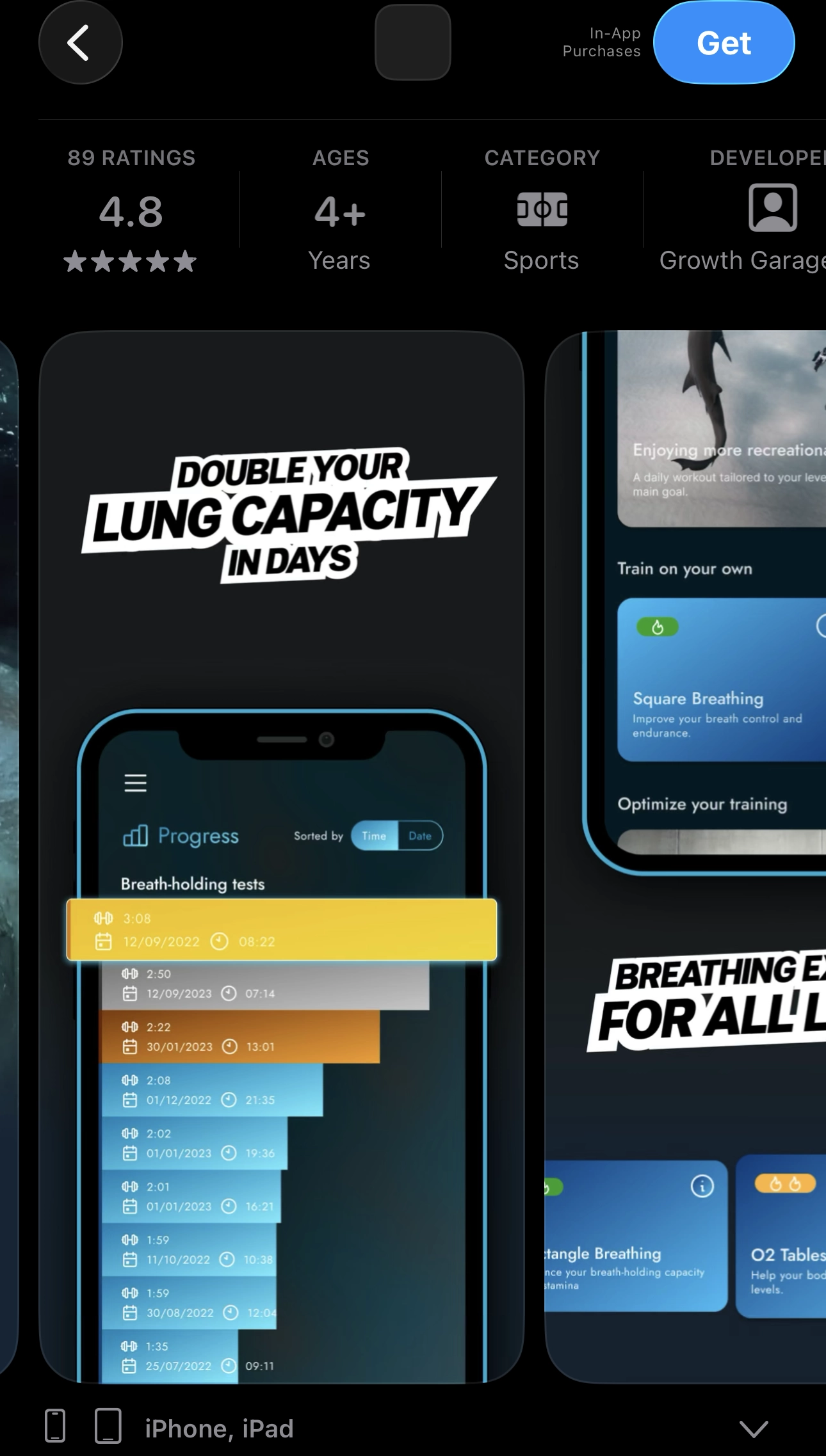 iOS限时免费app:Apnea & Freediving Trainer App,锻炼呼吸用的! - 万事屋 | 生活·动漫·娱乐综合社区-银魂同好聚集地