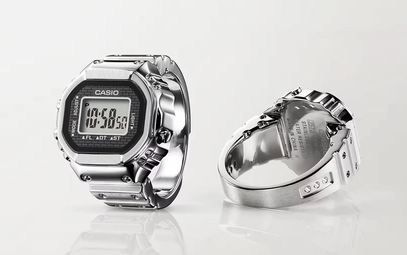 卡西欧推出G-Shock Nano微型戒指手表 售价110美元