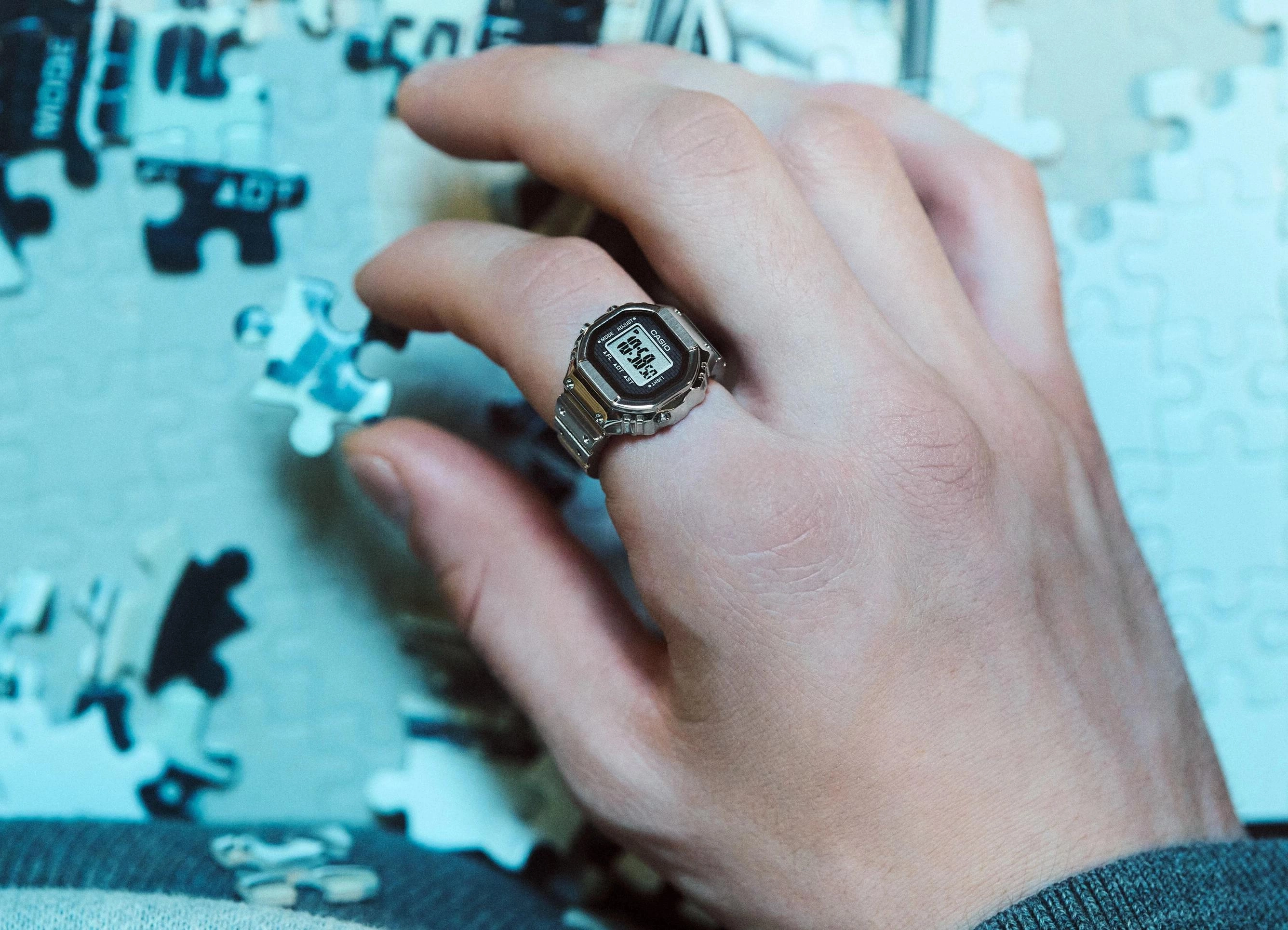 卡西欧推出G-Shock Nano微型戒指手表 售价110美元