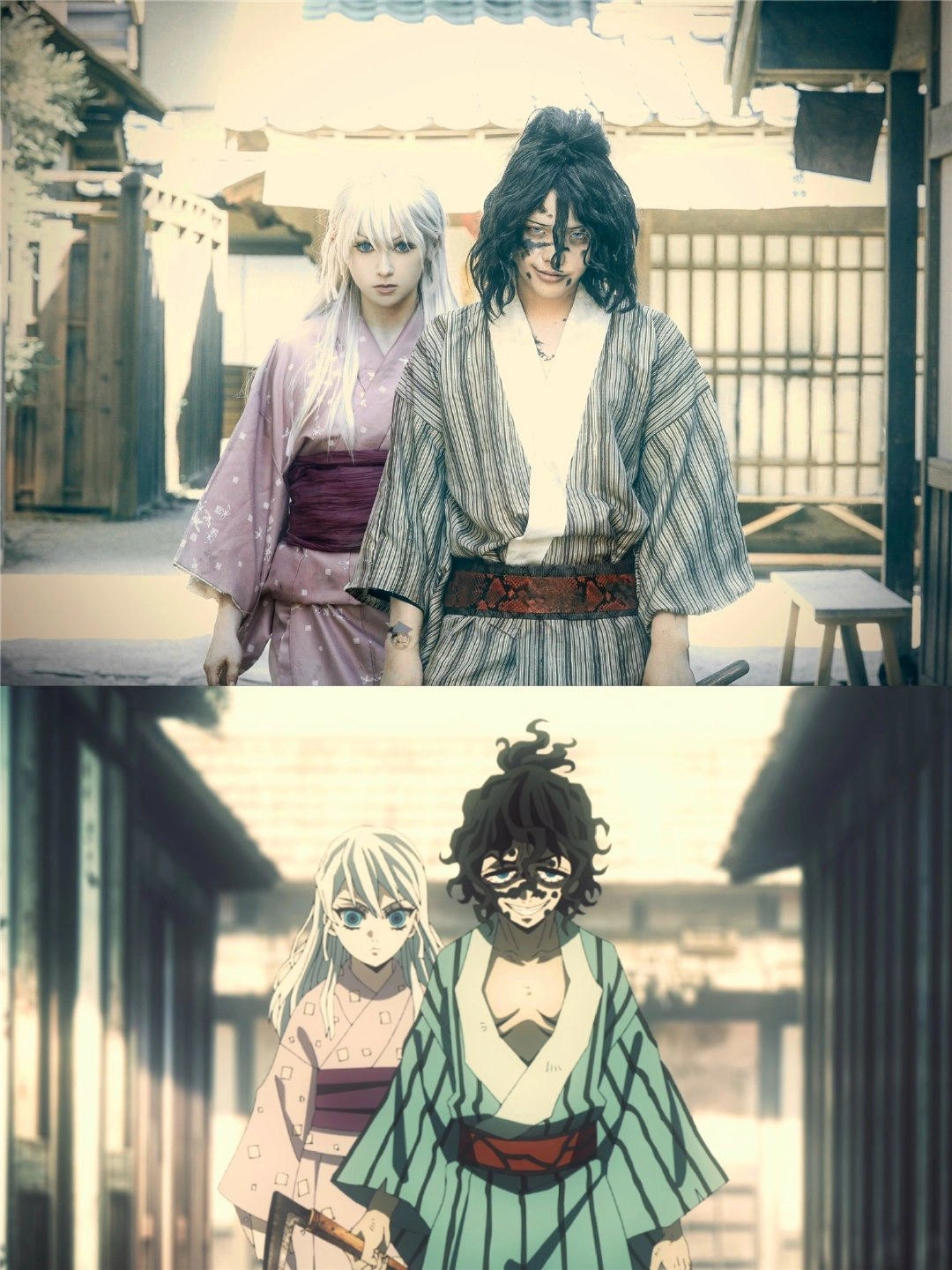 海外Coser扮演《鬼灭之刃》堕姬，网友：不能说像，她就是