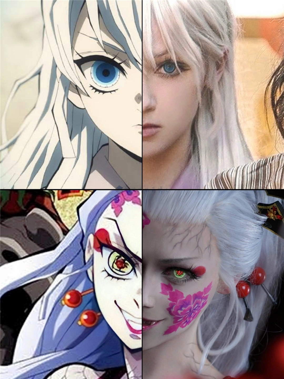 海外Coser扮演《鬼灭之刃》堕姬，网友：不能说像，她就是