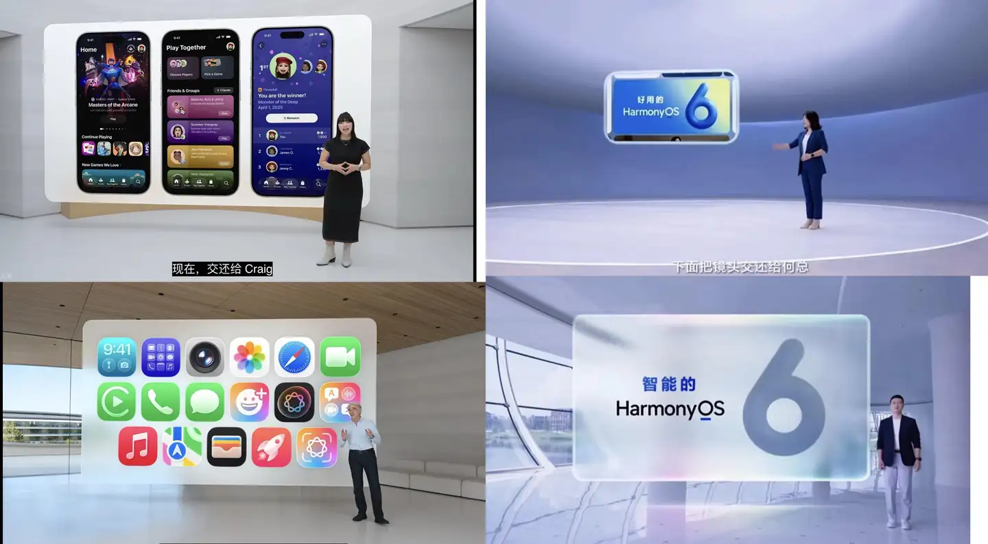 余承东说靠抄袭是没有未来的，然后呢？网友收集了一些图片