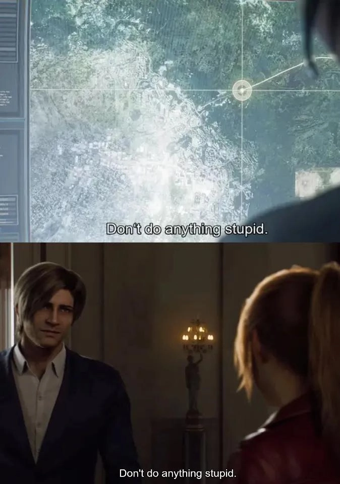 年过半百的里昂一出场，《生化危机》的恐怖氛围全没了