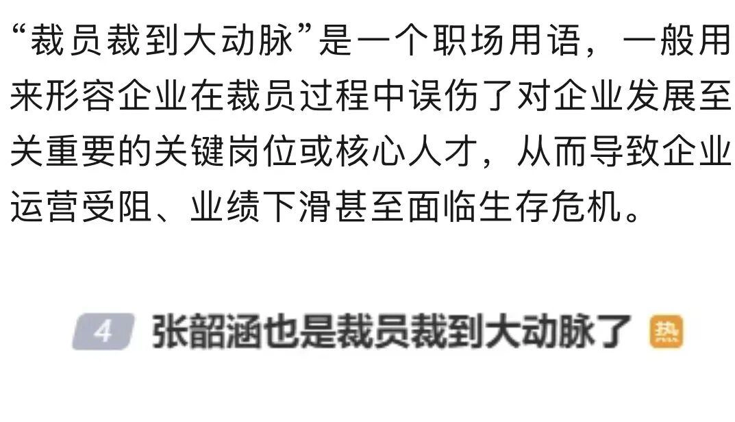 张韶涵造型“翻车”被吐槽裁员裁到大动脉 本人回应：要我百变又不要我改变；造型师称营销号职务没搞清就乱写