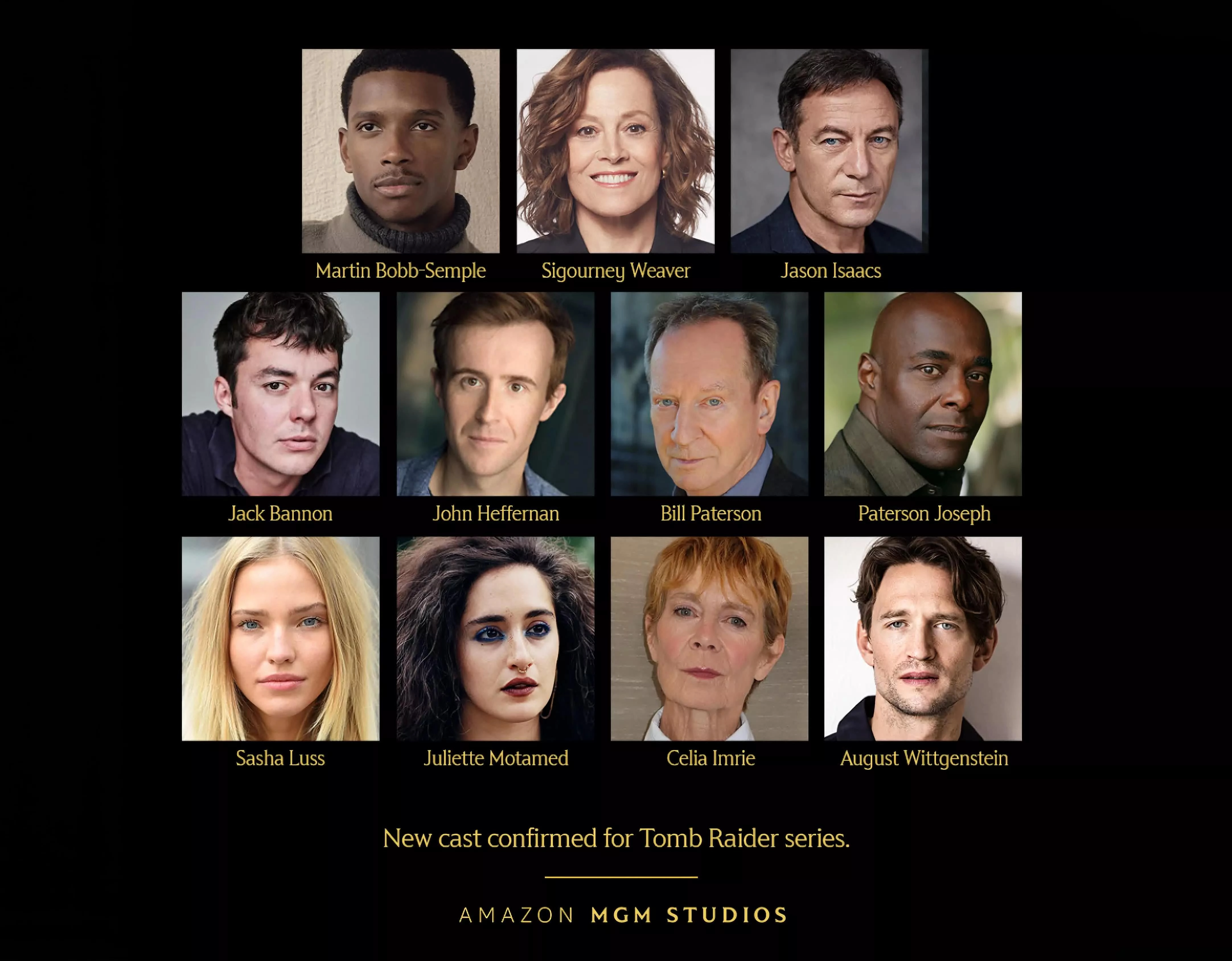 亚马逊首曝剧版《古墓丽影》定妆照：索菲·特纳化身劳拉 造型致敬重启版游戏