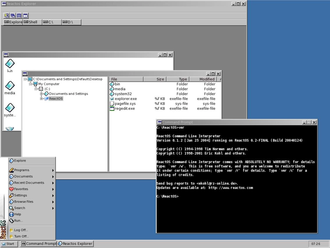 ReactOS庆祝项目成立30周年 致力于成为开源的Windows实现