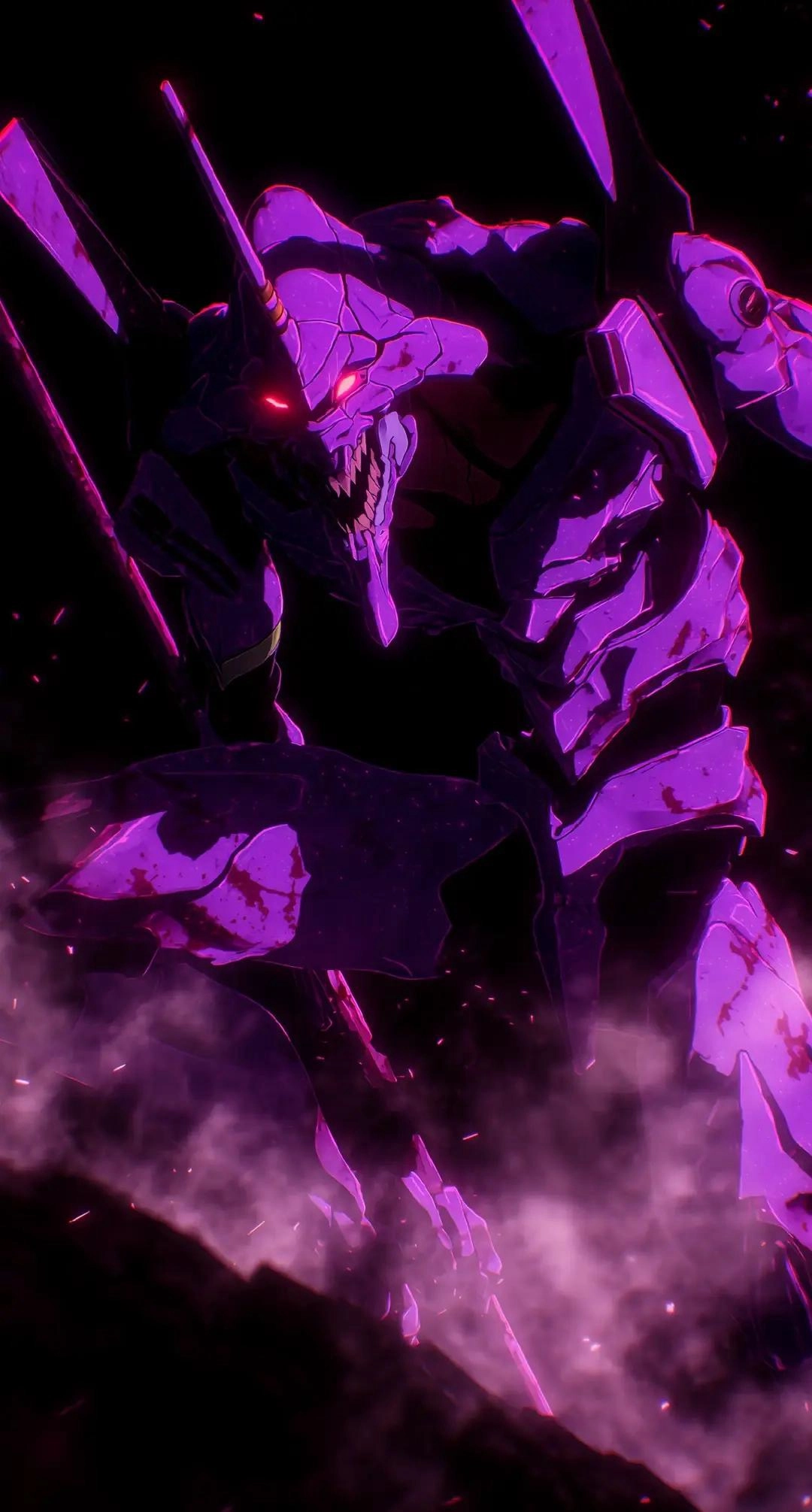 网友分享AI生成的新世纪福音战士手机壁纸