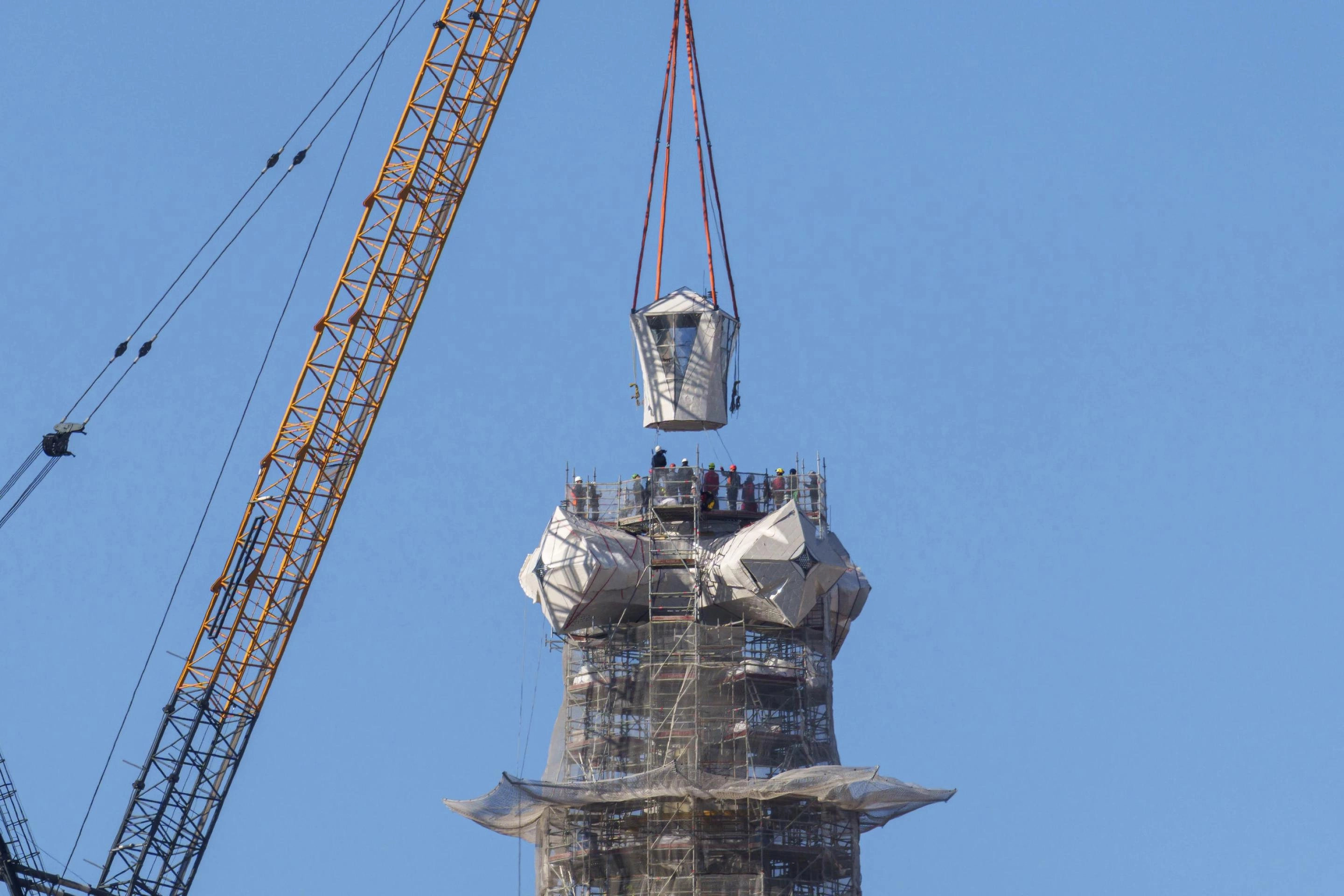 世界最高教堂外立面完工 圣家堂144年工期基本收官