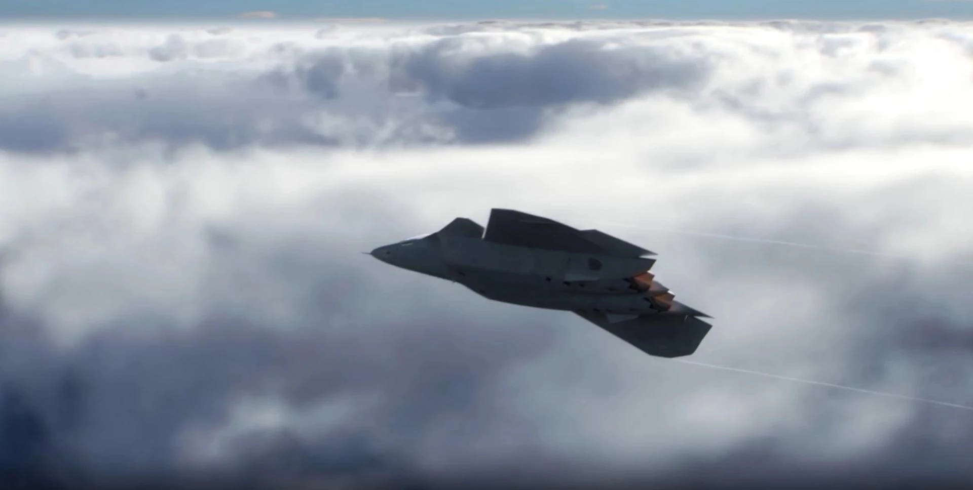 来自普惠的新视频曝光了美军绝密第六代战机F-47的轮廓