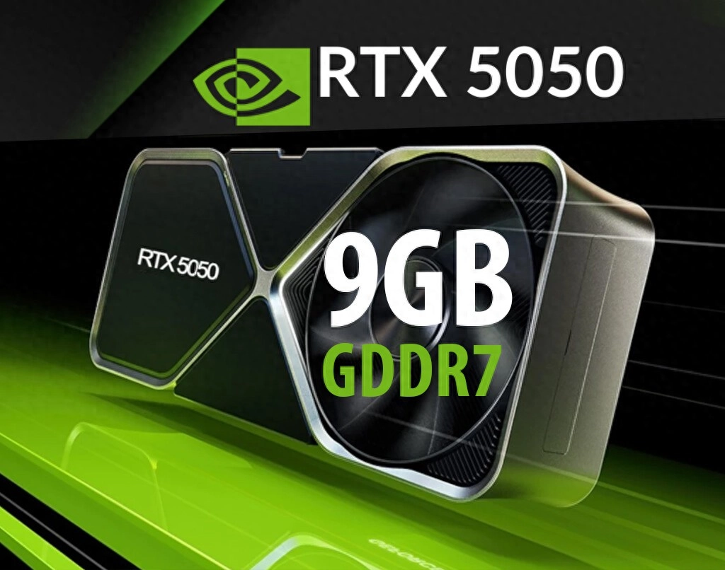 NVIDIA被曝筹备9GB显存版 GeForce RTX 5050 升级 GDDR7、带宽小幅提升 - 万事屋 | 生活·动漫·娱乐综合社区-银魂同好聚集地