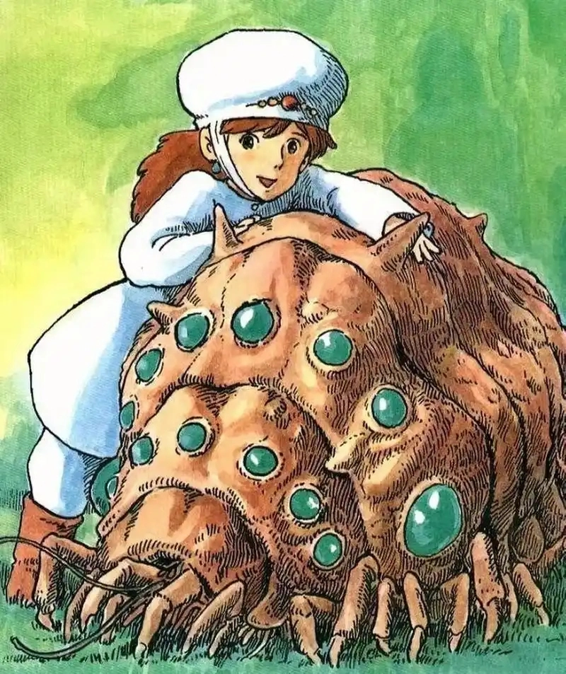 很多人看了N遍《风之谷》，却没看懂娜乌西卡衣服为什么变蓝？