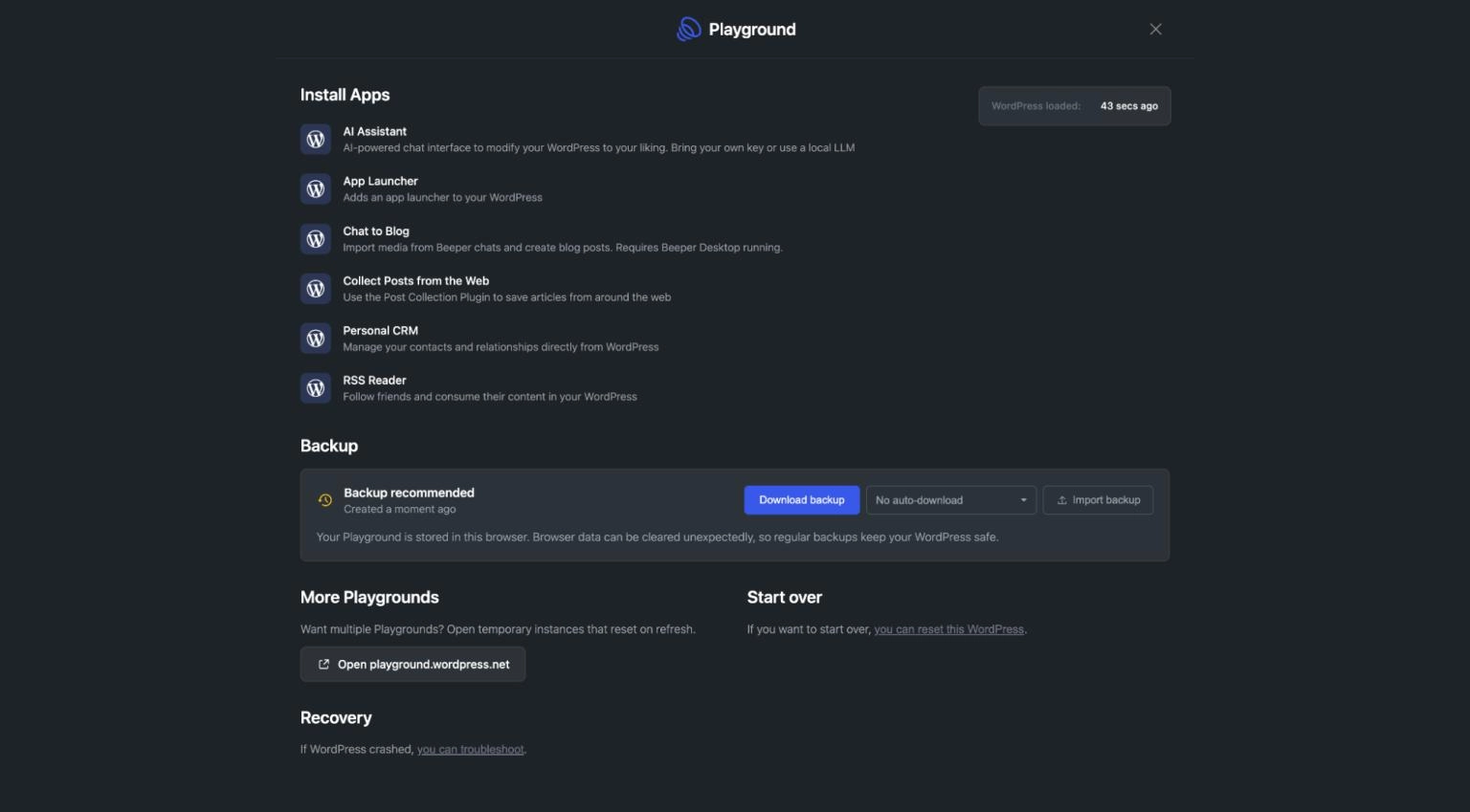 WordPress 推出基于浏览器的私密工作空间服务 my.WordPress.net