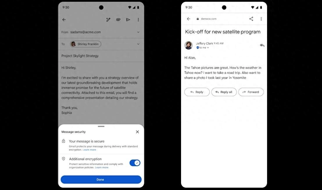 Google Gmail移动端全面推出端到端加密功能 - 万事屋 | 生活·动漫·娱乐综合社区-银魂同好聚集地