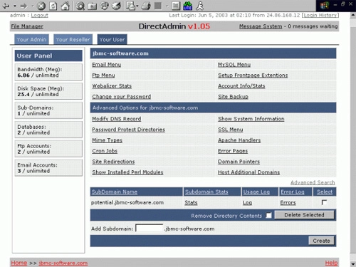 转载一篇十年前的网友分享:管理Linux服务器的20个开源/商业控制面板