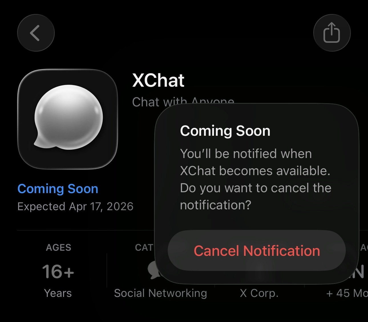 马斯克家的XChat已经可以在App Store上下载了 - 万事屋 | 生活·动漫·娱乐综合社区-银魂同好聚集地