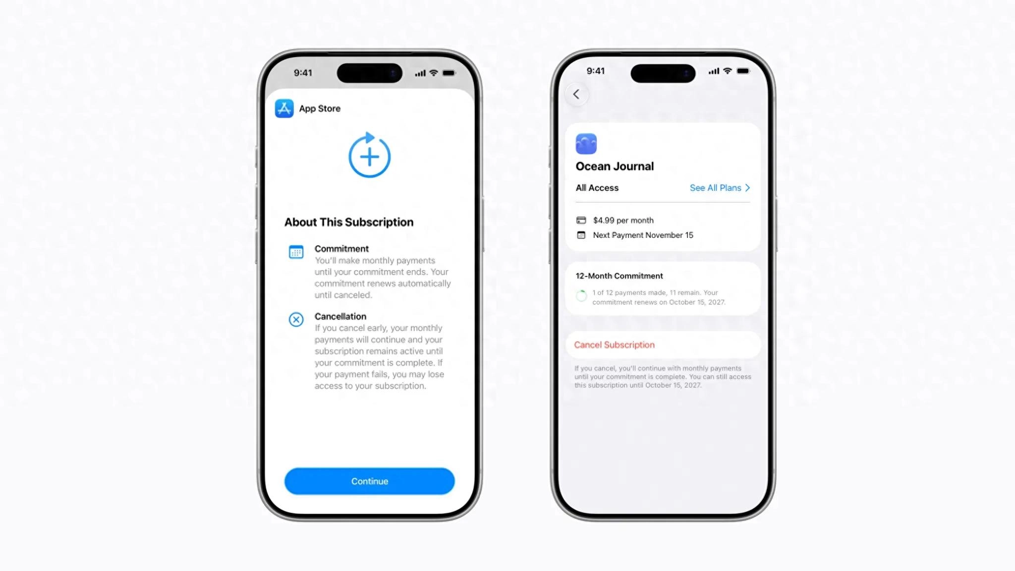 苹果推出App Store新订阅方案 12个月承诺期按月付费更实惠 - 万事屋