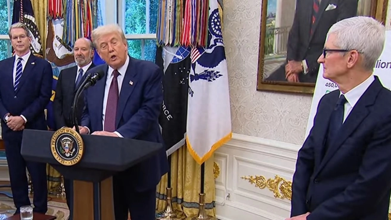 Tim Cook出席白宫欢迎仪式 见证查尔斯三世首次访美国事活动 - 万事屋