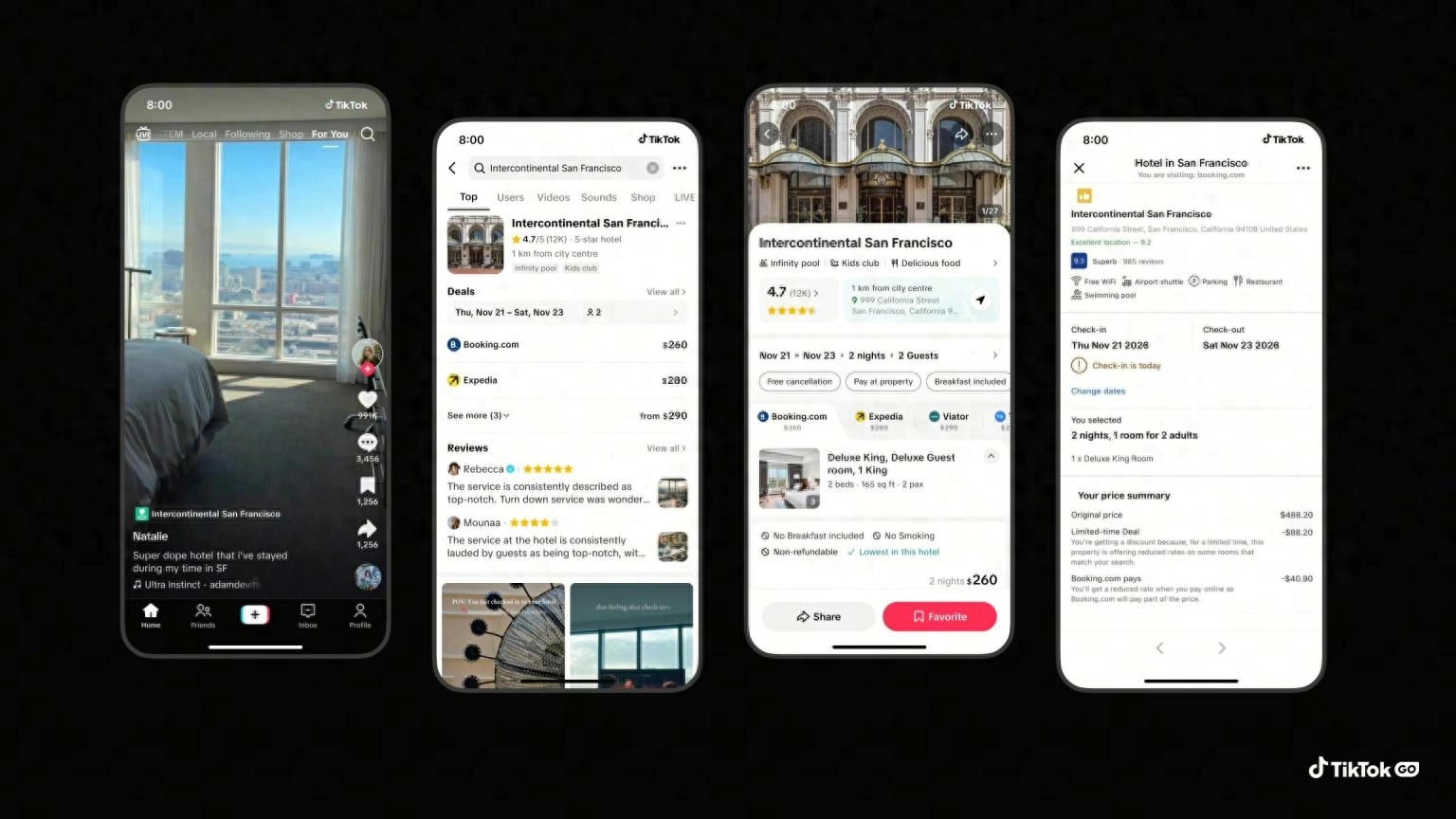 TikTok推出旅行预订功能TikTok GO 将发现即交易战略延伸至旅游领域 - 万事屋