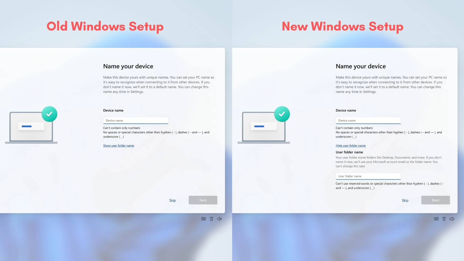 微软终结Windows 11用户文件夹五个字母的命名规则 但仅适用于新安装系统