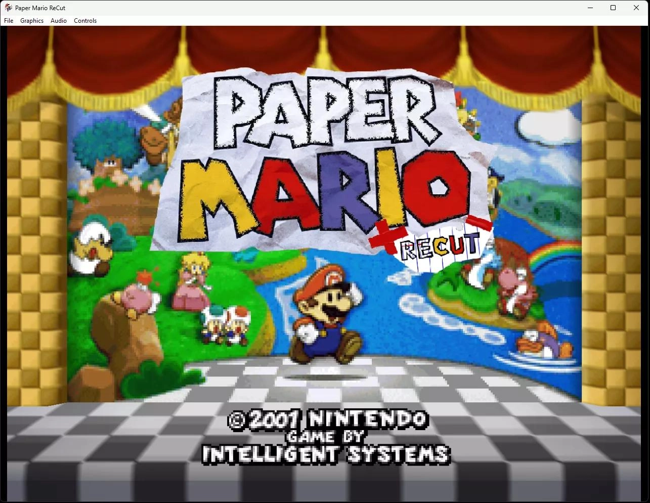N64经典游戏《纸片马里奥》原生PC移植版出现 无需模拟器即可游玩