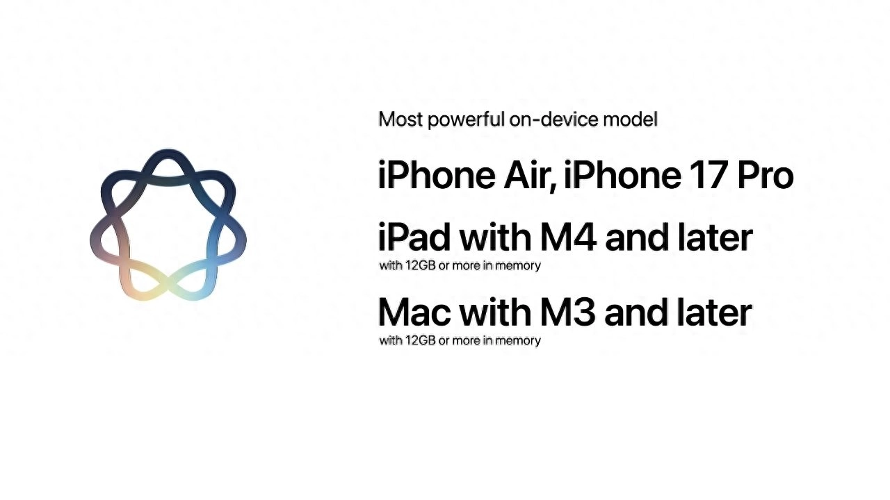苹果新一代Apple Intelligence仅限较新的iPhone与Mac设备使用 - 万事屋
