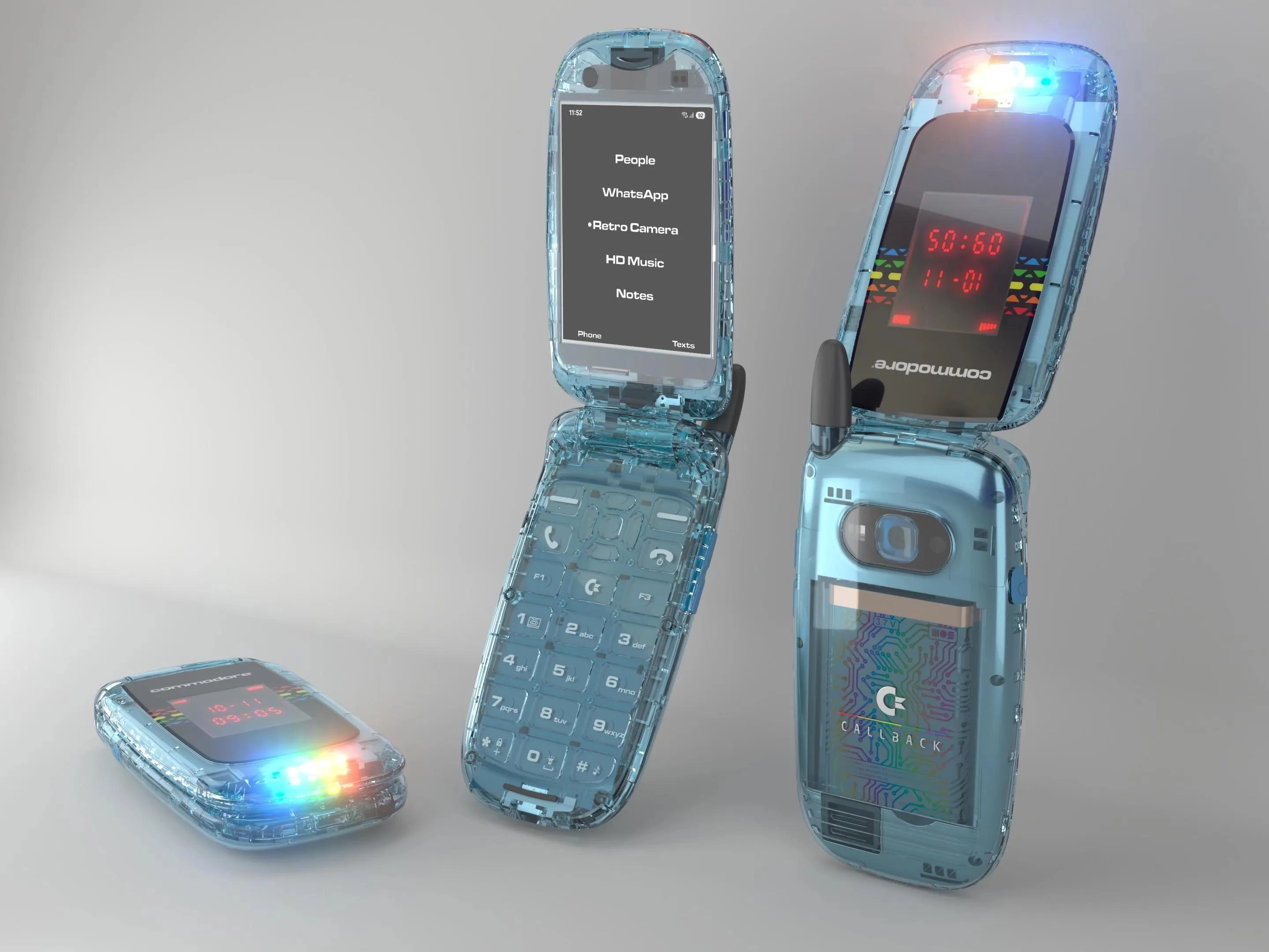 Commodore推出复古翻盖手机 Callback 8020