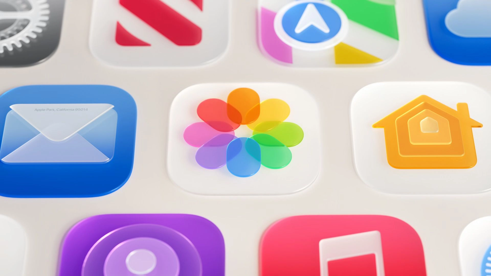 iOS 27 重新设计应用图标:液态玻璃层次更锐利 动态图效大幅收敛