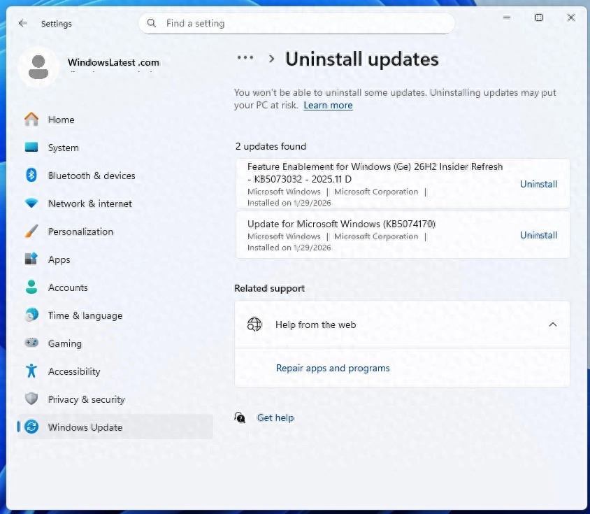 微软确认Windows 11 26H2将于今秋发布 支持周期与硬件要求公布 - 万事屋