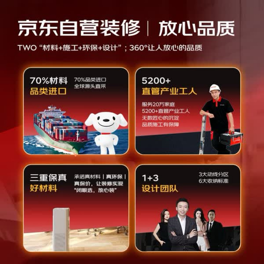 刘强东带京东杀入装修行业了，京东开启自营的京东家装！ - 万事屋