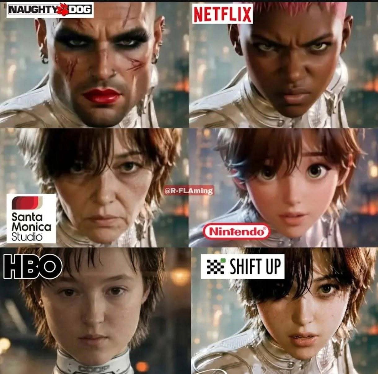 为了避免玩家产生邪念，欧美游戏禁止打造曲线玲珑的美女