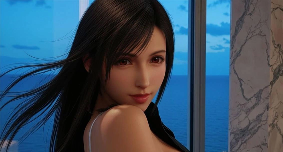 CAPCOM故意的吧！蒂法来到《街头霸王6》后，衣服直接取消了