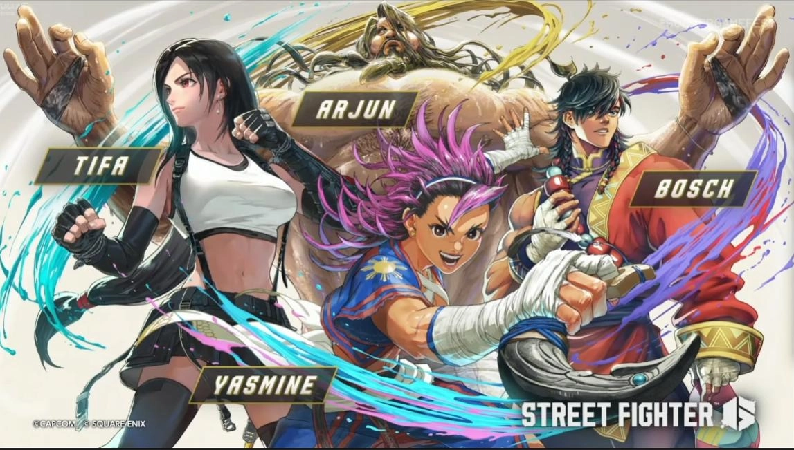 CAPCOM故意的吧！蒂法来到《街头霸王6》后，衣服直接取消了