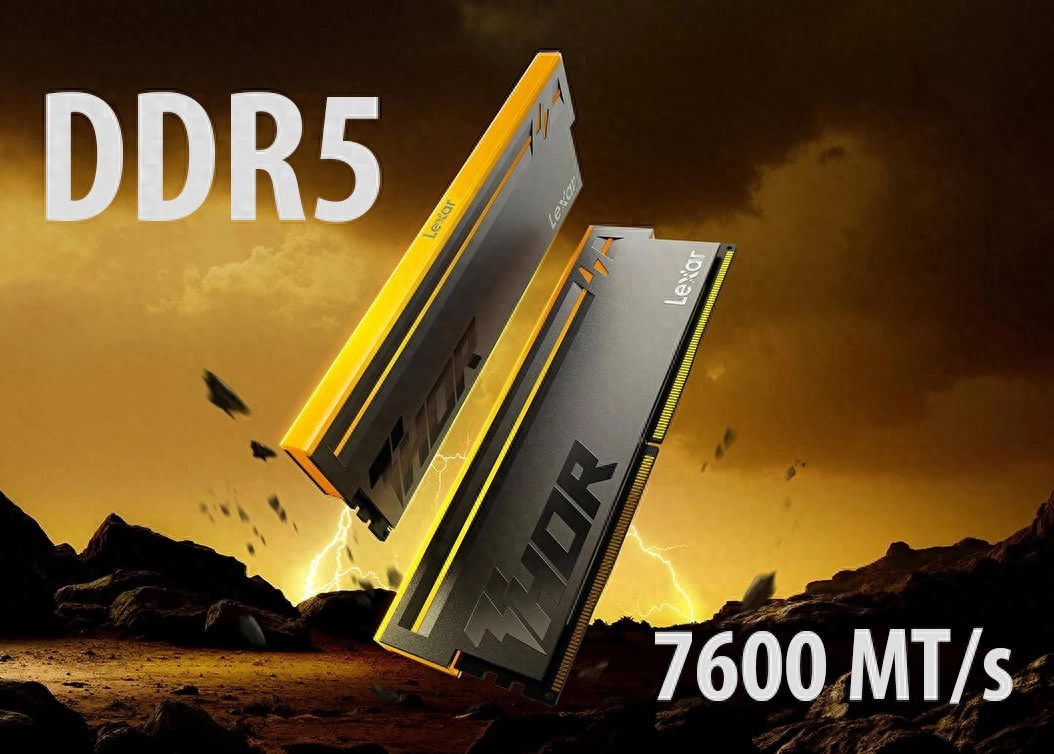 雷克沙采用长鑫颗粒推出新一代THOR RGB DDR5内存套装