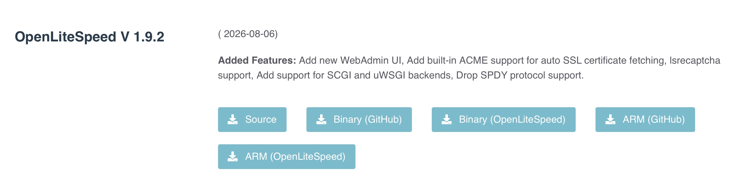 OpenLiteSpeed的APT源更新有点慢了 - 万事屋