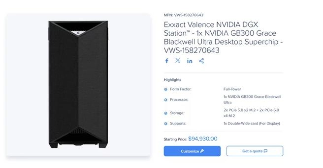 NVIDIA “巨型台式机” 正式开售！748GB 超大内存，坐等多年后二手流入闲鱼？ - 万事屋
