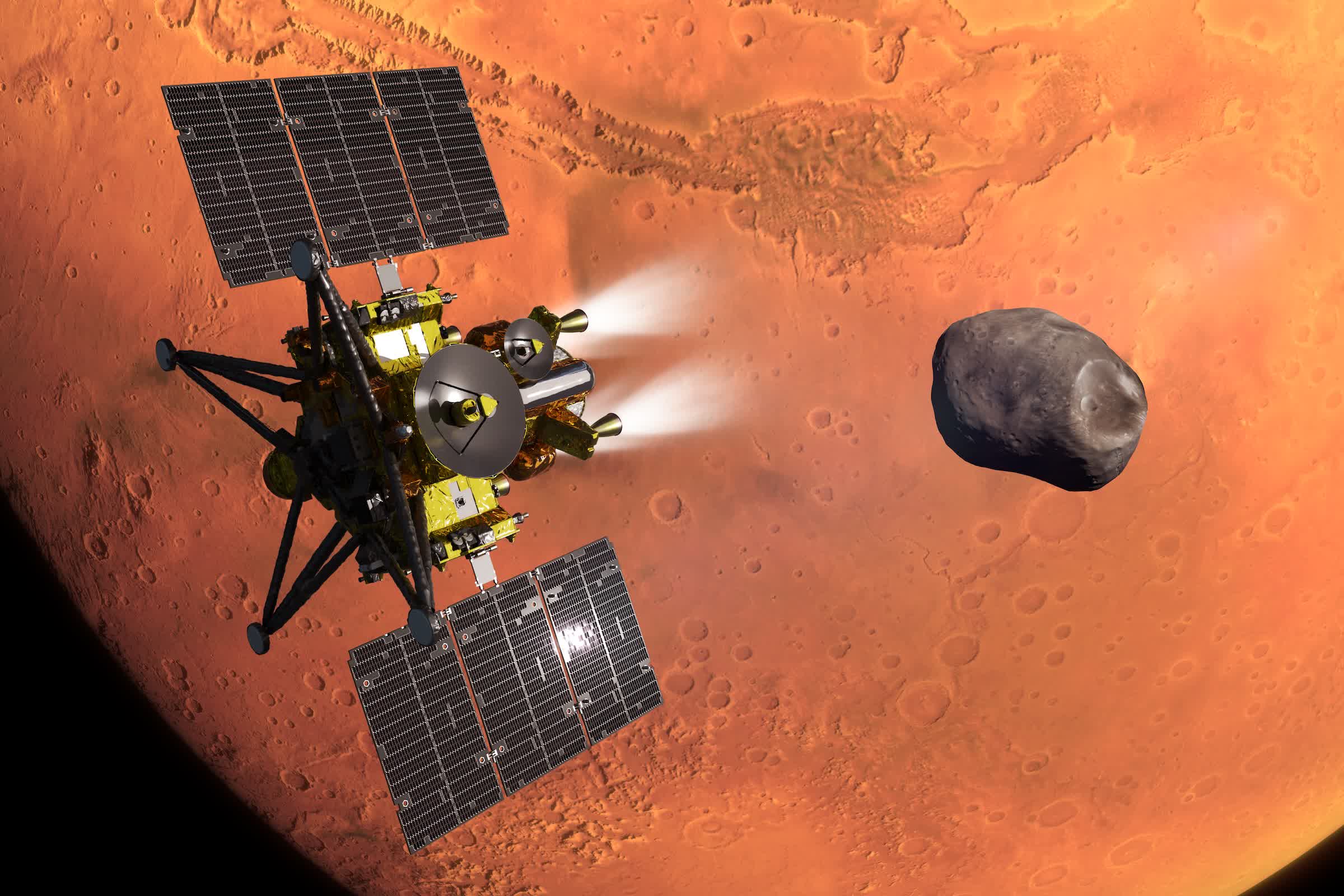 日本将发射火星卫星探测器 挑战登陆火卫一并带回首批样本 - 万事屋