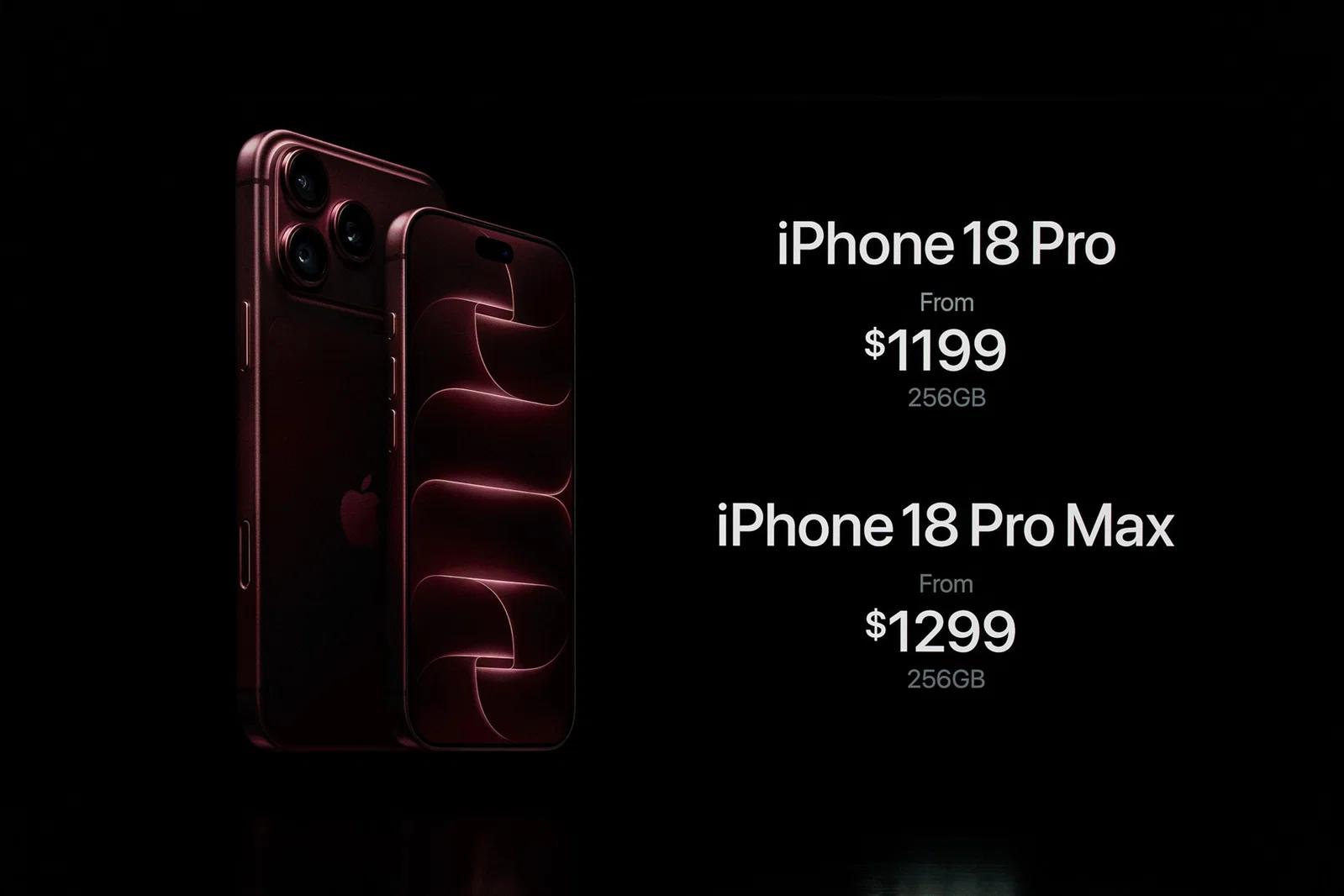 苹果正式发布iPhone 18 Pro系列 强化系统级端侧AI 售价小幅调高