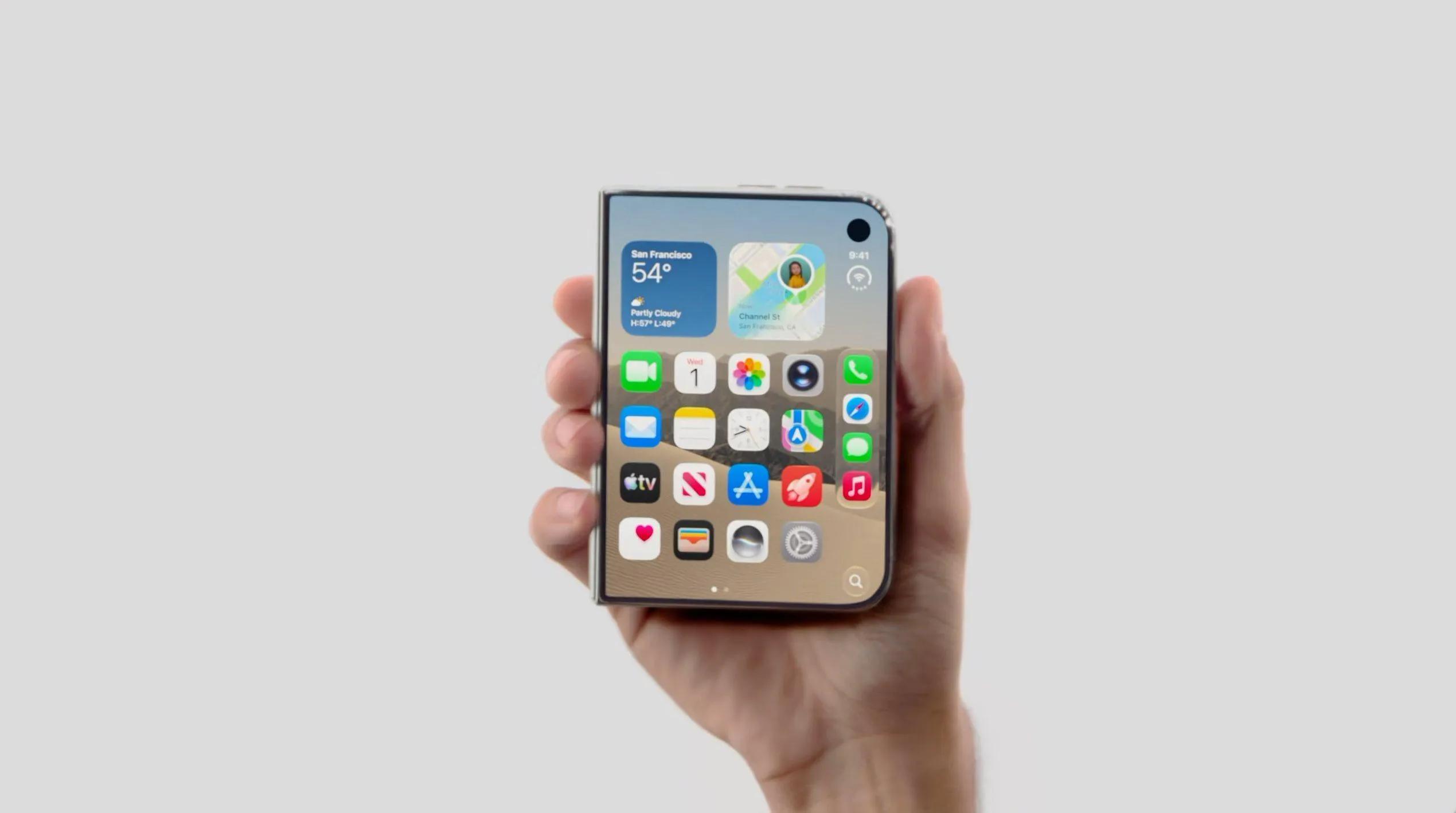 苹果iPhone Duo亮相 正式进军折叠屏领域 售价1999美元起