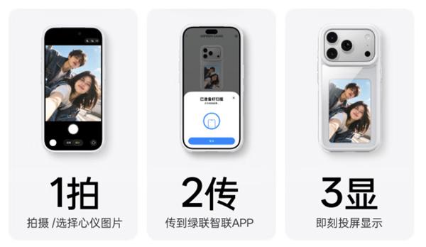 278.8元！绿联推出iPhone 17/18 Pro系列彩色墨水屏手机壳：NFC无源传输 0耗电！