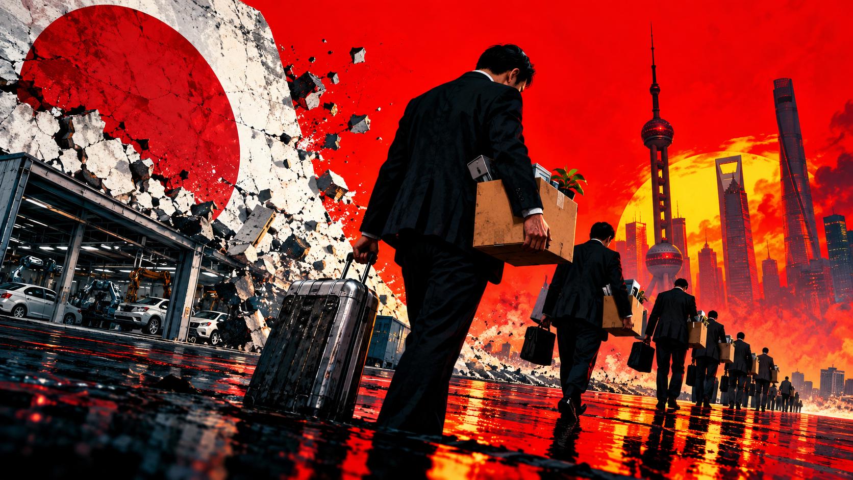 两年减少 3000 家:日本企业,正在以创纪录的速度撤离中国!